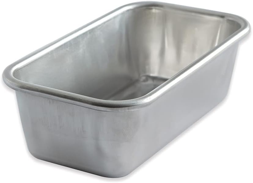 Nordic Ware Naturals 1 Pound Loaf Pan for Baking Homemade Bread