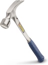 Estwing E3-22S 22 oz Framing Hammer with Long Handle and Shock Reduction Grip