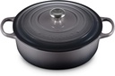 Le Creuset Enameled Cast Iron Signature Round Wide Dutch Oven, 6.75 qt., Oyster - High Quality Cooking Pot