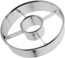 Stainless Steel Round Doughnut Baking Mold Cutter for DIY Baking, Reusable Mold - FELTECHELECTR