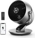 Dreo Smart Fan for Bedroom - 120° Vertical & 90° Oscillating, Remote Control, Quiet Air Circulator - 13 Inch Height, 70 ft Coverage, 4 Speeds, 5 Modes, 12H Timer - Desk Fan for Home & Office
