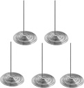 5 Pack Stainless Steel Teapot Filter Spouts - Spring Tea Separators - Portable Tea Infuser - Durable Teaware - 2.8 cm