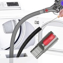 Dryer Vent Cleaner Kit for Dyson V7 V8 V10 V11 V15 Models - Includes Lint Brush, Vacuum Hose Attachment, and Refrigerator Coil Brush