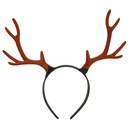 Large Reindeer Antler Headband for Women and Girls - Festive Christmas & Halloween Hair Accessory