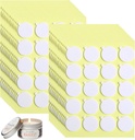 480PCS Candle Making Kit with Double-Sided Wick Stickers and Hot Wax Stickers for DIY Candles