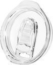 Spill-proof Slider Tumbler Lids - 20 oz Replacement Lids for YETI, Ozark Trail, BJPKPK - Fits 3.2" Inner Diameter Tumblers