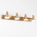 Adjustable LED Vanity Light for Bathroom Mirror - Modern Wall Sconce Fixture for Vanity Cabinet Mirror Frame - Baska Picture Lighting