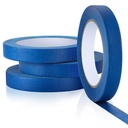 Bulk Blue Painters Tape for Automotive & Home Painting - 0.7 inch x 50 Yards, 200 Yards Total