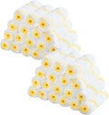 Bates Paint Roller Covers - 36 Pack of 4-Inch Roller Covers for Painting