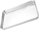 Large Rectangular Non-Stick Stainless Steel Baking Sheet Tray for Pizza & Bread - Easy to Clean