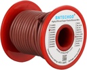50 ft Brown 16 AWG Silicone Wire Spool - BNTECHGO Flexible Stranded Tinned Copper Wire