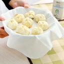6-Pack Kitchen Cheesecloth Cotton Steamer Liners - 32 x 32 cm - Ideal for Daily Steaming Work
