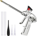 Heavy Duty Aluminum Alloy Foam Gun for Caulking, Filling, and Sealing - Ideal for Home and Office Use