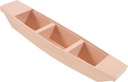 Mini Wooden Rowboat Craft Kit for DIY Fairy Garden Decor and Ocean Nautical Painting - Kids Toy and Micro Landscape Ornament Set