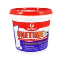 USA-Made Red Devil 0544 ONETIME Lightweight Spackling - 1 Quart Size