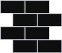 Peel and Stick Subway Tile Backsplash, 14x12 Faux Ceramic Tiles - Thicker Version - 10 Tiles
