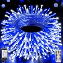 197FT 600LED Blue and White Christmas Lights for Indoor and Outdoor Decor - HG-29V606C