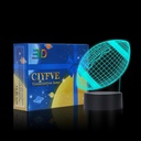 3D Football Lamp Night Light - Touch Switch, 7 Colors, Auto Gradient, USB Cable, Acrylic Base, Christmas Gift