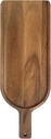Acacia Wood Charcuterie Board with Handle by Ironwood Gourmet