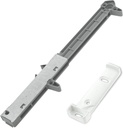 Soft Close Drawer Adapters for Wood Drawers - Pack of 2, Easy Retrofit Kit - White Color