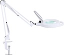 10X Magnifying Lamp with Clamp, 2200 LM Super Bright Lighted Magnifier for Close Work, Crafts, Reading, Repair