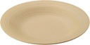 Banko Ware 11-38 Beige Ceramic Board - Direct Flame Heat Resistant