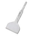 Vearter 3" Wide SDS Plus Chisel Bit for Hammer Drill - Floor Scraper for Concrete & Tile Removal - 160 x 75 mm - 40Crmo Material