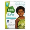 Seventh Generation Baby Wipes, Fragrance-Free and Gentle, 64 Count x 4 Pack