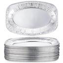 30Pcs Disposable Aluminum Foil Baking Pans for Cooking, Steaming, Heating, and Storing Food