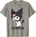 Kuromi Backside Logo Graphic Tee Shirt - Official Sanrio Merchandise